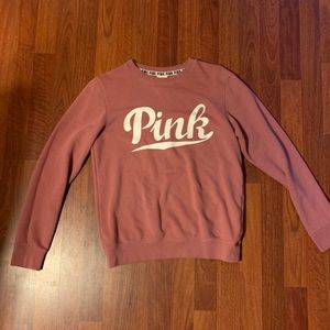 Pink crew neck